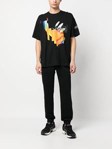 Iceberg T-shirt met print - Zwart