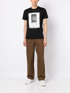 Private Stock T-shirt met print - Zwart