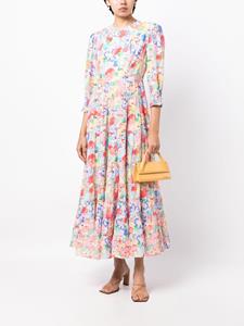 Rixo Maxi-jurk met bloemenprint - Veelkleurig