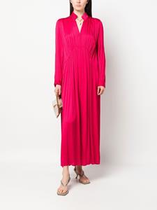 Forte Forte Geplooide jurk - Roze