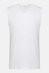 Mey V-hals Dry Cotton Muscle Singlet Wit