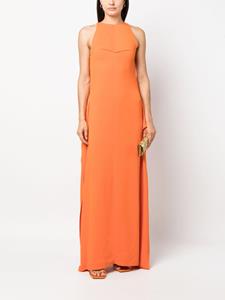 Lanvin Maxi-jurk met ruches - Oranje