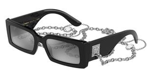 D&G Zonnebril D&G Occhiali da Sole Dolce Gabbana DG4416 501/6G con Catena