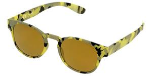 Police Multicolor geinjecteerde zonnebril met camouflage design