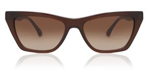 Emporio Armani Cat Eye Dames Bruin Bruin Gradiënt EA4169