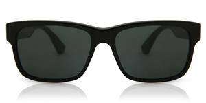 GUCCI GG0340S Mannen Blauw licht filter bril, zwart rood