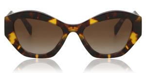 Prada PR07YS VAU6S1 honing havana bruin gradiënt zonnebril