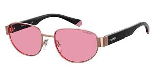 Unisex-sonnenbrille Polaroid Pld6123s-eyr Rosa