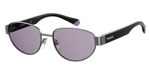 Unisex-sonnenbrille Polaroid Pld6123-s-yy5 Ø 54 Mm