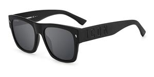 DSQUARED2 zonnebril ICON 0004/S Mannen-Zwart