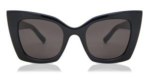 saintlaurenteyewear Saint Laurent Eyewear SL 552 zonnebril met oversized montuur - Zwart