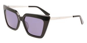 CALVIN KLEIN CK22516S Vrouwen Zonnebril, zwart
