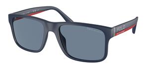 Polo Ralph Lauren Wayfarer PH4195U Heren Zonnebril - Vierkant Blauw - Glazen met sterkte beschikbaar