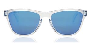 Oakley Zonnebril Frogskins XS OO9006-15 Gepolijst Doorzichtig Prizm Sapphire