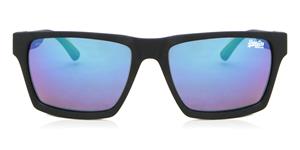 Superdry Disruptive 127P 57 rubberised black / oil slick mirror