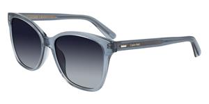 CALVIN KLEIN CK 21529 S-CALVIN KLEIN CK21529S Vrouwen Zonnebril, grijs transparant