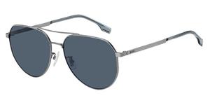 Hugo Boss 1473/F/SK 0R81 zilveren zonnebril