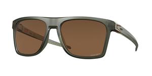 OAKLEY OO9100 | Herren-Sonnenbrille | Eckig | Fassung: Kunststoff Grün | Glasfarbe: Orange