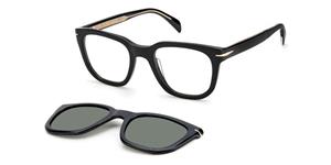 David Beckham Zonnebrillen DB 7043/CS with Clip-On Polarized 807/UC