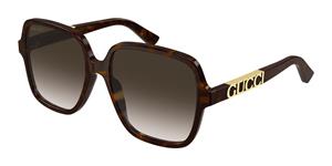GUCCI GG1189S Vrouwen Zonnebril, havana