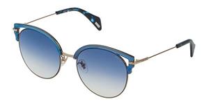 Police Sunglasses SPL739 8FFB 54