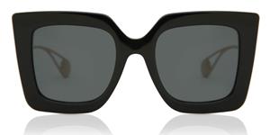 guccieyewear Gucci Eyewear Sonnenbrillen für Frauen GG0435S 001 Metal Black