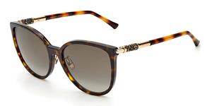 Jimmy Choo Zonnebrillen Raye/G/SK Asian Fit 086/HA
