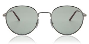 RAY-BAN RB 3681 | Unisex-Sonnenbrille | Rund | Fassung: Mineral Grau | Glasfarbe: Grün / Blau