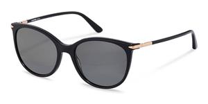 RODENSTOCK 3322 | Damen-Sonnenbrille | Butterfly | Fassung: Kunststoff Schwarz | Glasfarbe: Grau