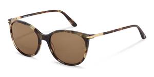 RODENSTOCK 3322 | Damen-Sonnenbrille | Butterfly | Fassung: Kunststoff Havanna | Glasfarbe: Braun