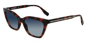 Karl Lagerfeld Schmetterlingsförmige Acetat-Sonnenbrille KL6061S Damen