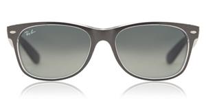 Ray-Ban New Wayfarer RB2132 Zonnebril - Rechthoekig Grijs - Glazen met sterkte beschikbaar