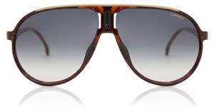 Carrera Aviator Mens Red Havana Green Gradient Champion65/N