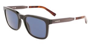 LACOSTE L954S | Herren-Sonnenbrille | Eckig | Fassung: Kunststoff Schwarz | Glasfarbe: Blau
