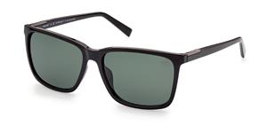Timberland TB9280-H 01R Glanzend zwarte zonnebril