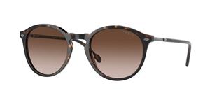 Luxottica Vogue eyewear VO5432S Herren-Sonnenbrille Vollrand Panto Acetat-Gestell, braun