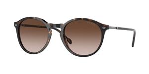 VOGUE VO5432S | Herren-Sonnenbrille | Panto | Fassung: Kunststoff Havanna | Glasfarbe: Braun