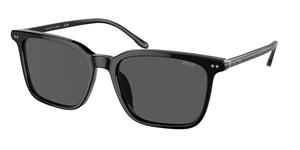POLO RALPH LAUREN PH4194U | Herren-Sonnenbrille | Eckig | Fassung: Kunststoff Schwarz | Glasfarbe: Grau