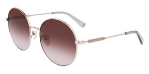 Longchamp Vrouwen Zonnebril 58/19/140 mm Metaal