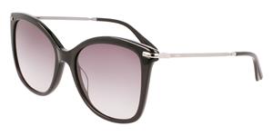 CALVIN KLEIN CK22514S Vrouwen Zonnebril, zwart