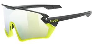 UVEX sportstyle 231 S532065 2616 140 black yellow mat / supravision mirror yellow