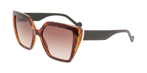 LIU JO LJ757S | Damen-Sonnenbrille | Butterfly | Fassung: Kunststoff Havanna | Glasfarbe: Braun