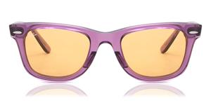 Zonnebril Ray-ban Occhiali da Sole Wayfarer RB2140 661313 con Laccetto