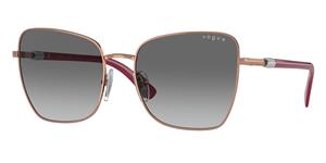 Vogue Emma VO4277SB Dames Zonnebril - Cat eye Roze/Goud