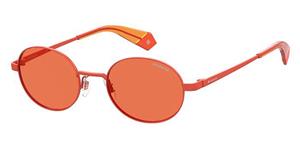 Unisex-sonnenbrille Polaroid Pld6066s-2m5he Orange (ø 51 Mm)