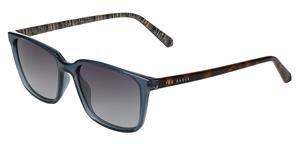Ted Baker TB1529 Farley 625 duif blauw grijs gradiënt zonnebril