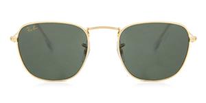 Ray-Ban Vierkant Unisex Goud G-15 Groen RB3857 Frank