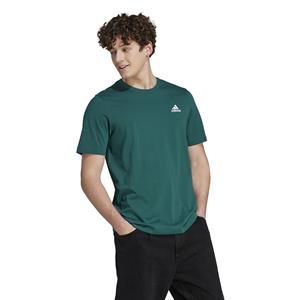 Adidas Essentials Single Jersey Geborduurd Small Logo T-shirt