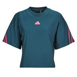 adidas Future Icons 3-Streifen T-Shirt Türkis