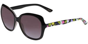 Ted Baker TB1645 Kim 001 zwart grijs gradiënt zonnebril